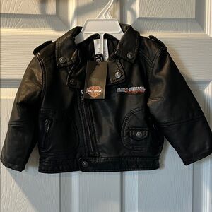 Harley-Davidson Authentic Leather Infant Jacket 12M